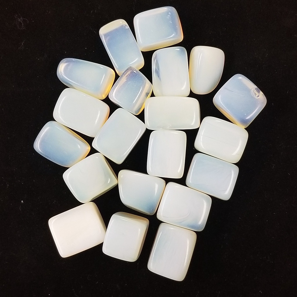Opalite, tumbled