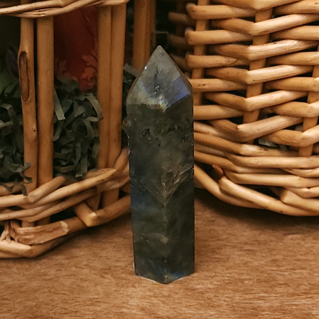 [12338] Hearthside Labradorite Tower 70mm