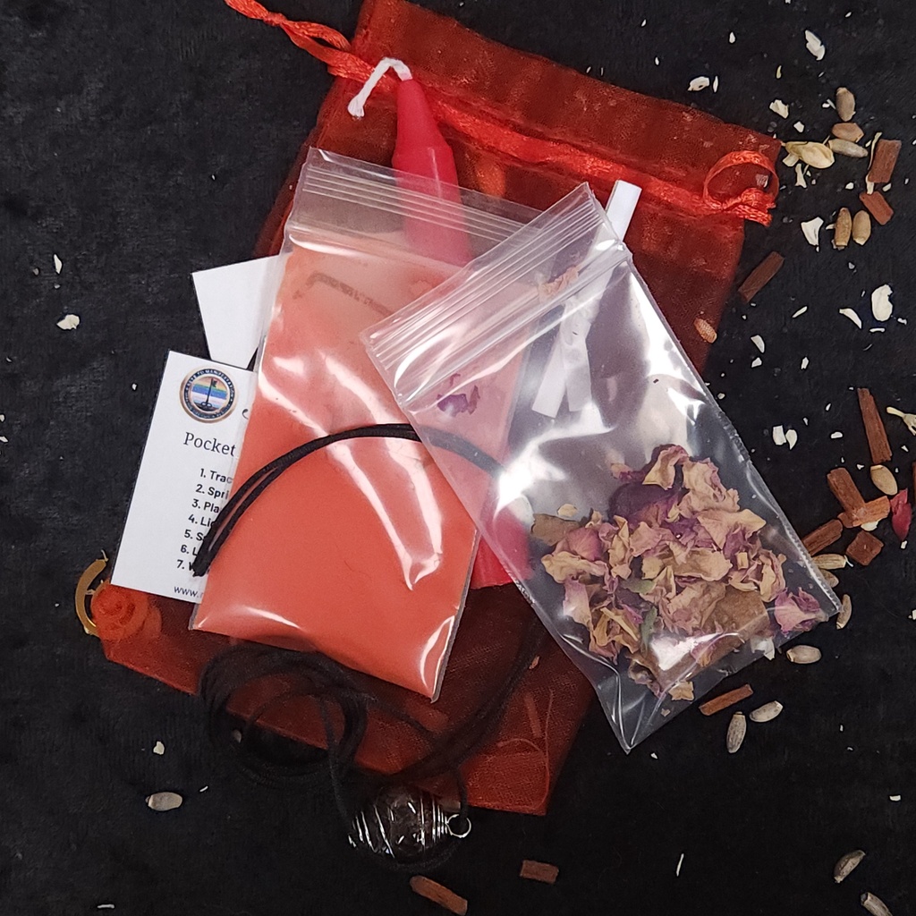 Burning Heart Pocket Spell Kit