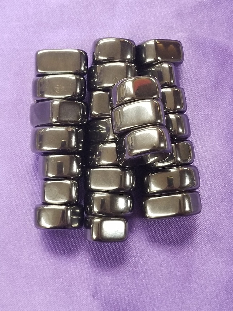 [1209530202] Magnetic Hematite Tumbles (sold individually)