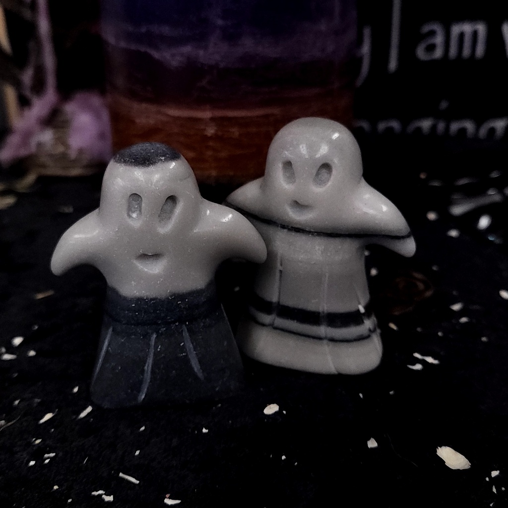 [12230] Tai Chi Stone Ghost Carving — 2.15"