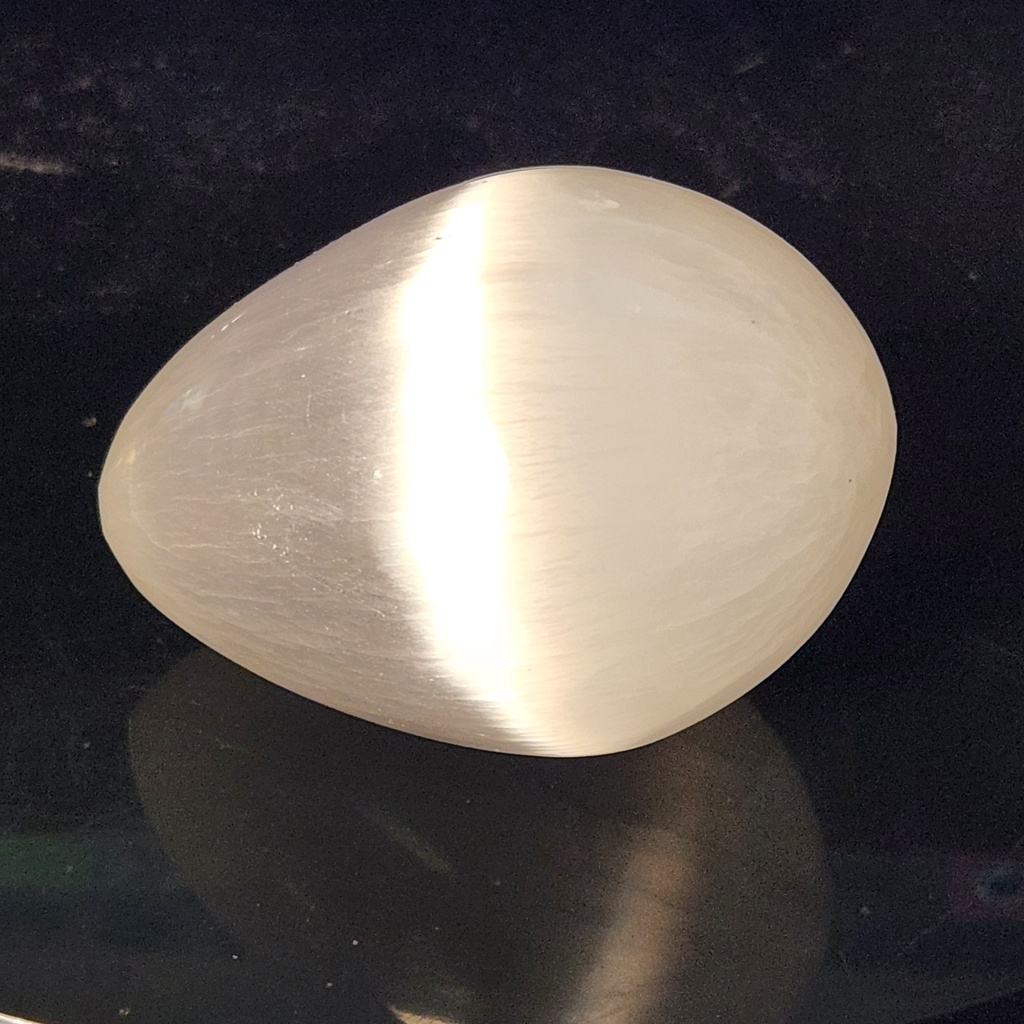 White Selenite Egg