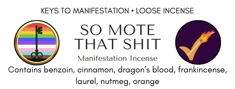 KTM So Mote That Shit Manifestation Incense