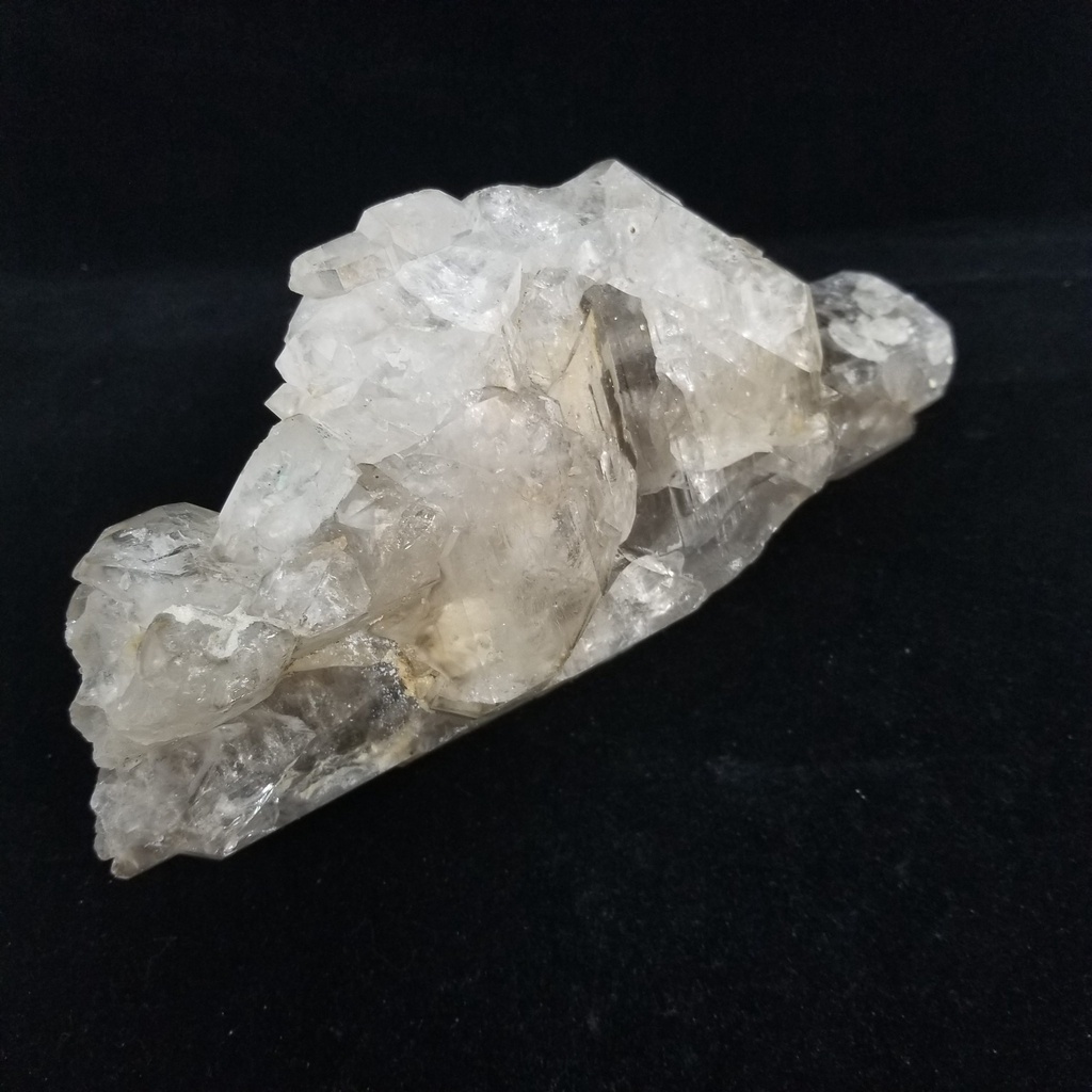 [24608] Smoky Crackle Quartz Cluster