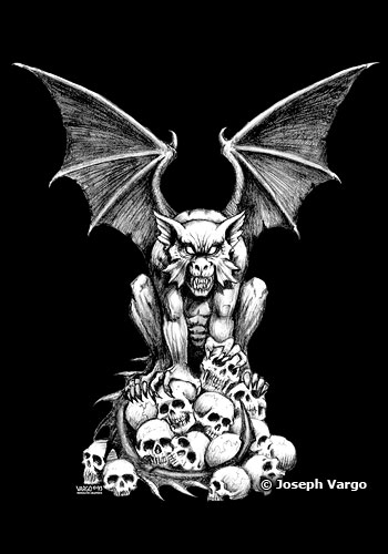 [2513044216] Gargoyle Stickers