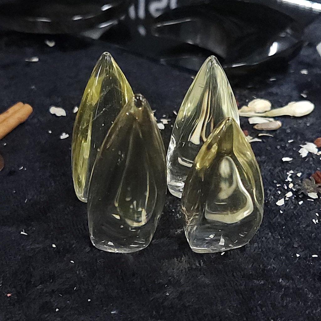 Natural Citrine Standing Tear