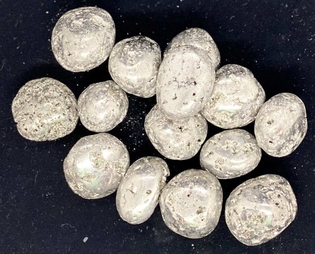[3209210202] Pyrite, tumbled
