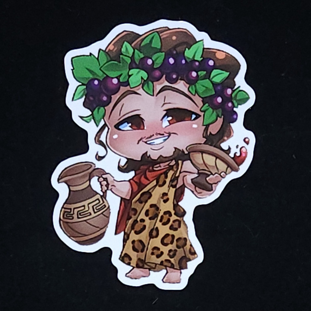 [98132203111] Little Olympus Dionysus Sticker