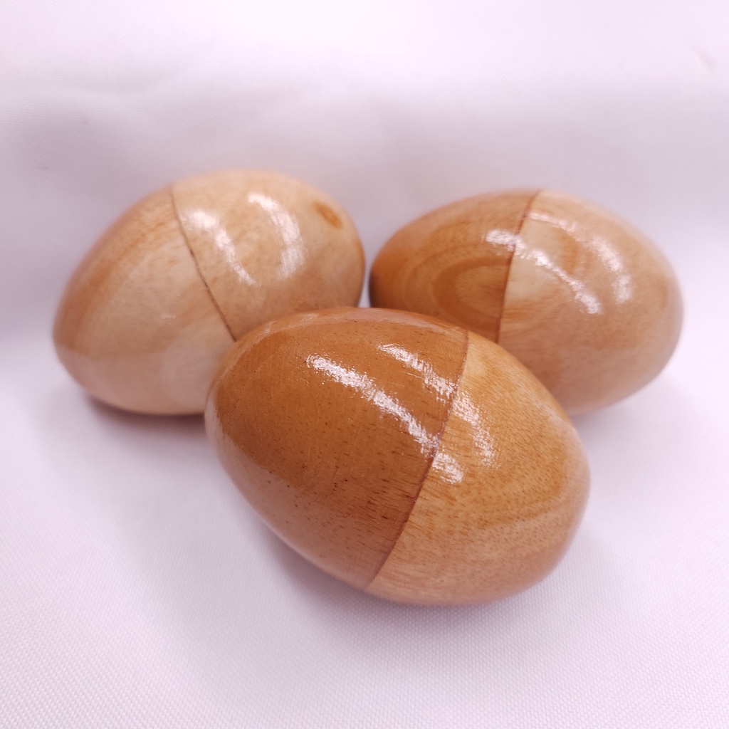 Wood Egg Shaker
