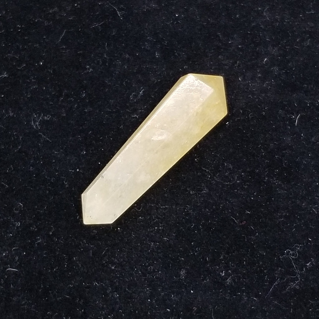 [32091121901] Double-terminated Yellow Quartz Points