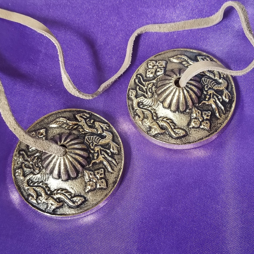 [5894] Tibetan Cymbals 2"