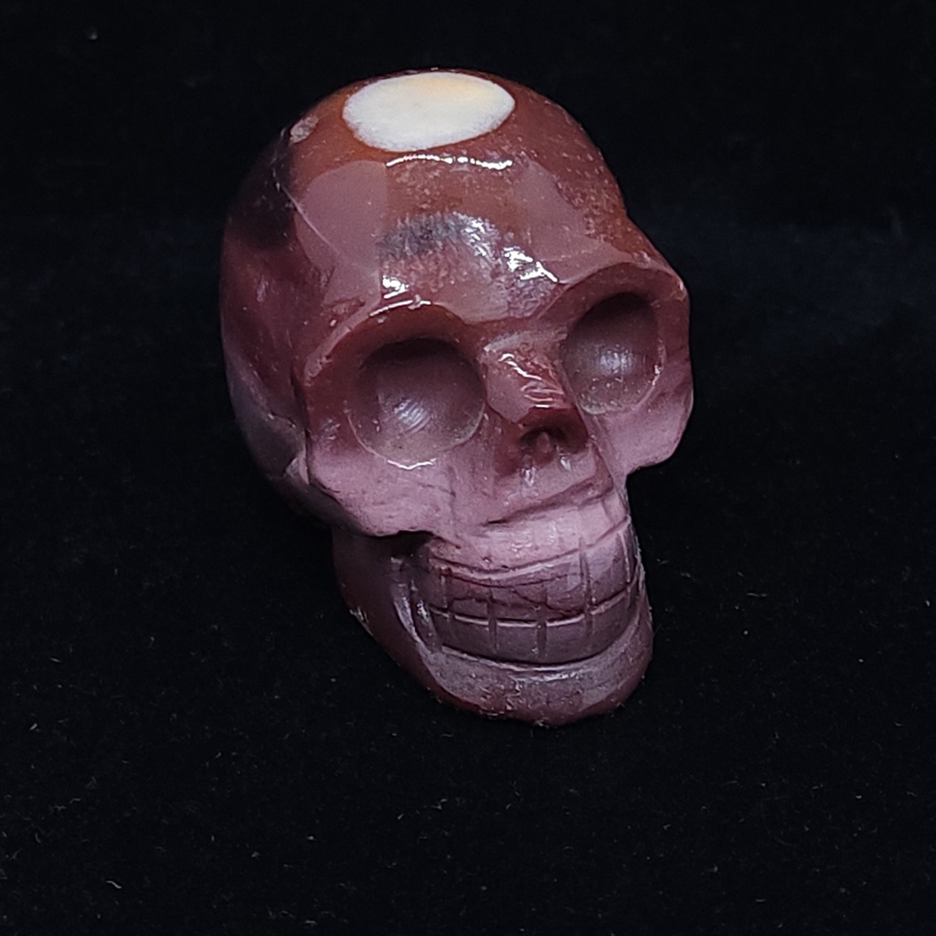[10953] Mookaite Skull (S)