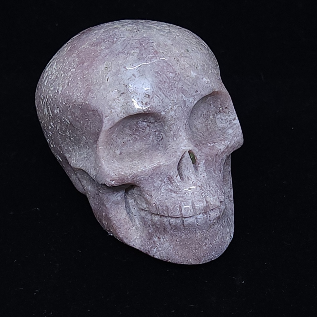 [10954] Pink Amethyst Skull (M)