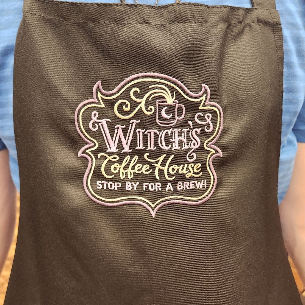[6000] "Witch's Coffee House" Apron