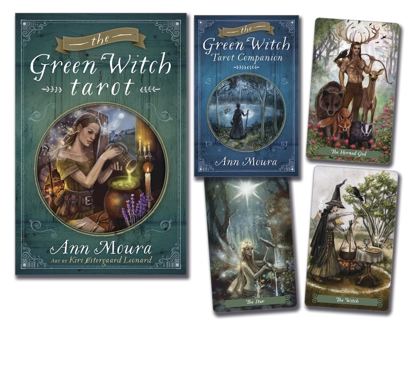 [1303741659] The Green Witch Tarot by Ann Moura, Kiri Àstergaard Leonard