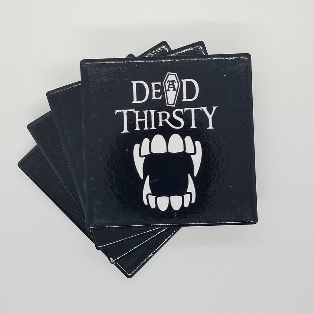 [171313373099] Dead Thirsty Coaster Set