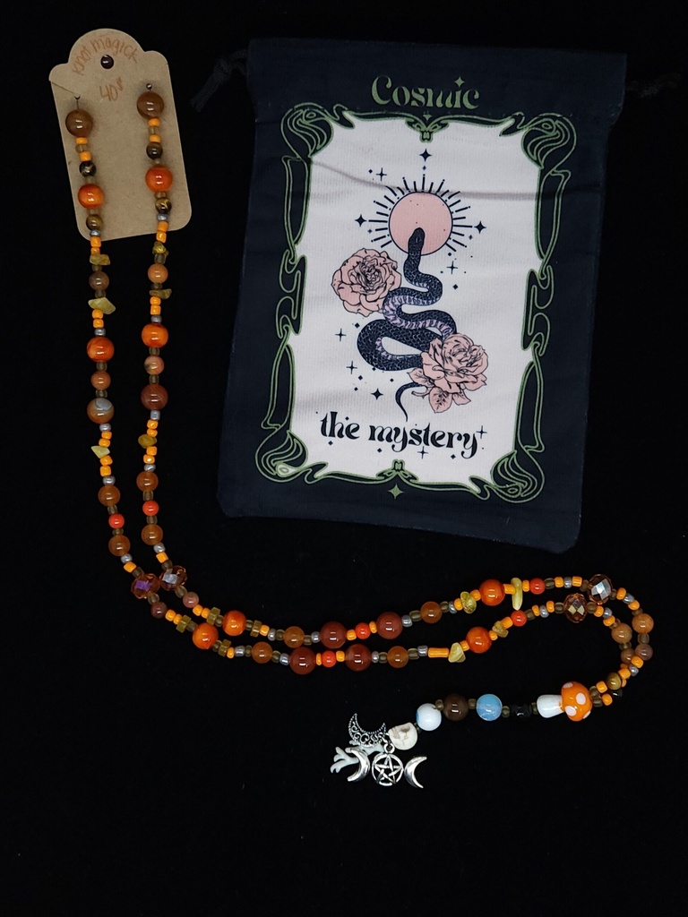 [641512141350] Samhain Triple Goddess Prayer Beads
