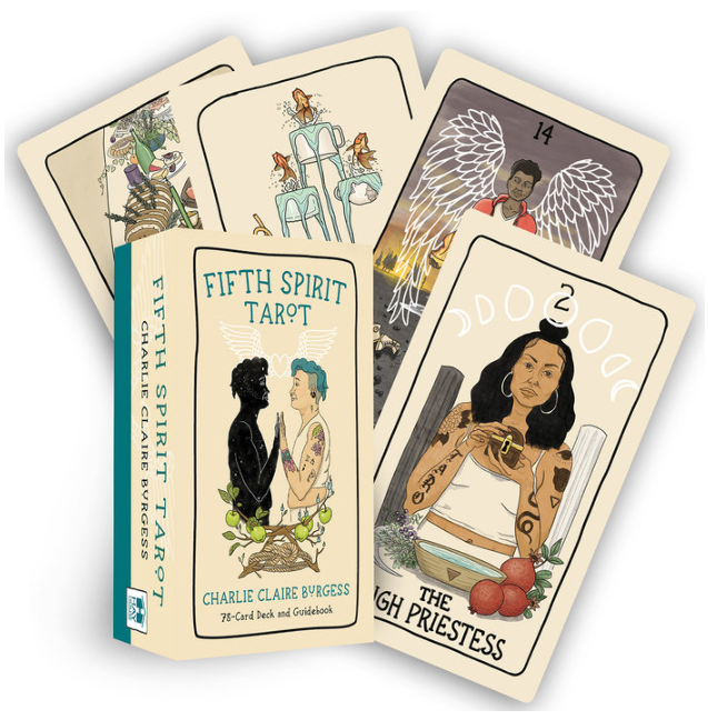 [9781401971182] Fifth Spirit Tarot by Charlie Claire Burgess