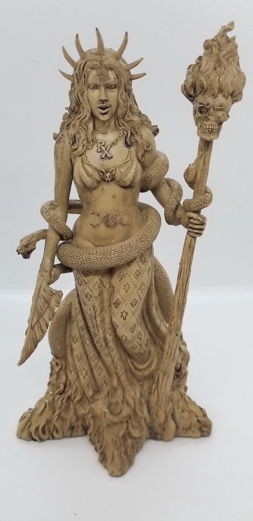 Fierce Hecate Statue