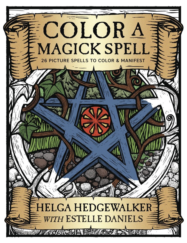 Color a Magick Spell by Helga Hedgewalker w/ Estelle Daniels