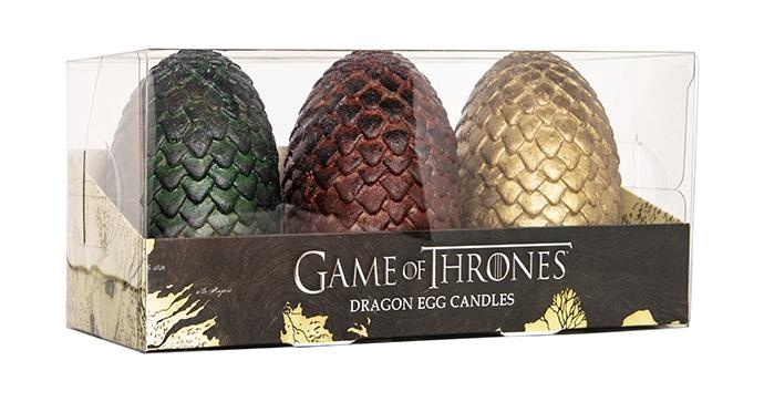 [4705223501] Game of Thrones Dragon Egg Candle Set