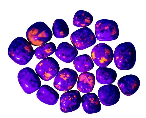 Flame Stone (Yooperlite) Tumbles