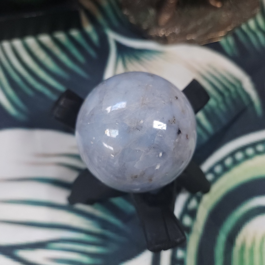 [12051] Blue Quartz Sphere 54mm