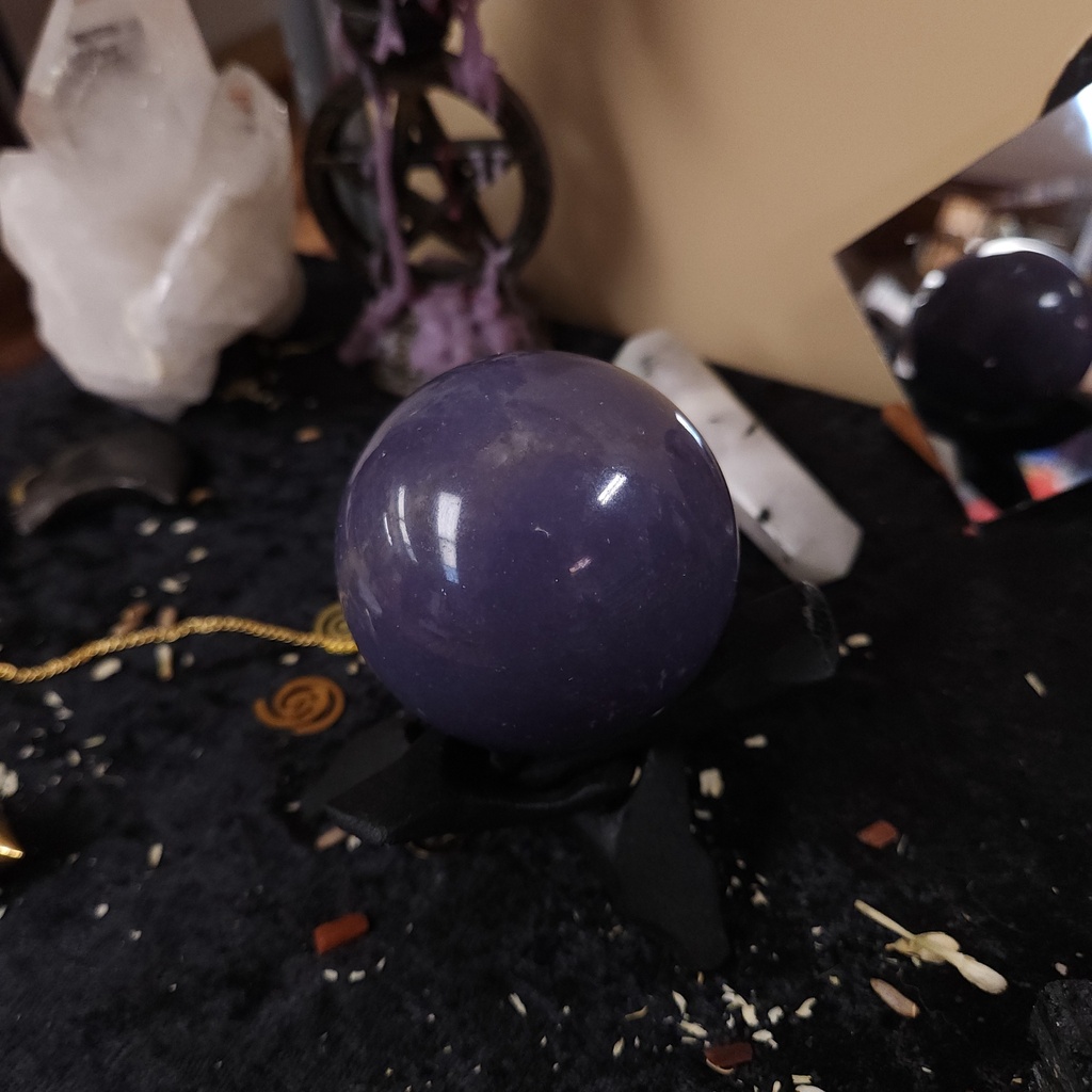 [12017] Lazulite Sphere 63mm