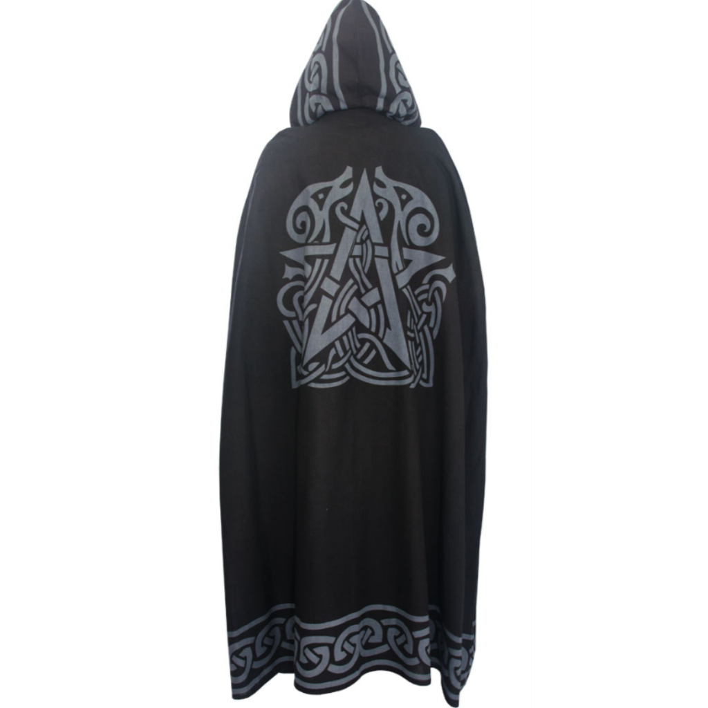 [123304101009] Grey Pentacle Cloak