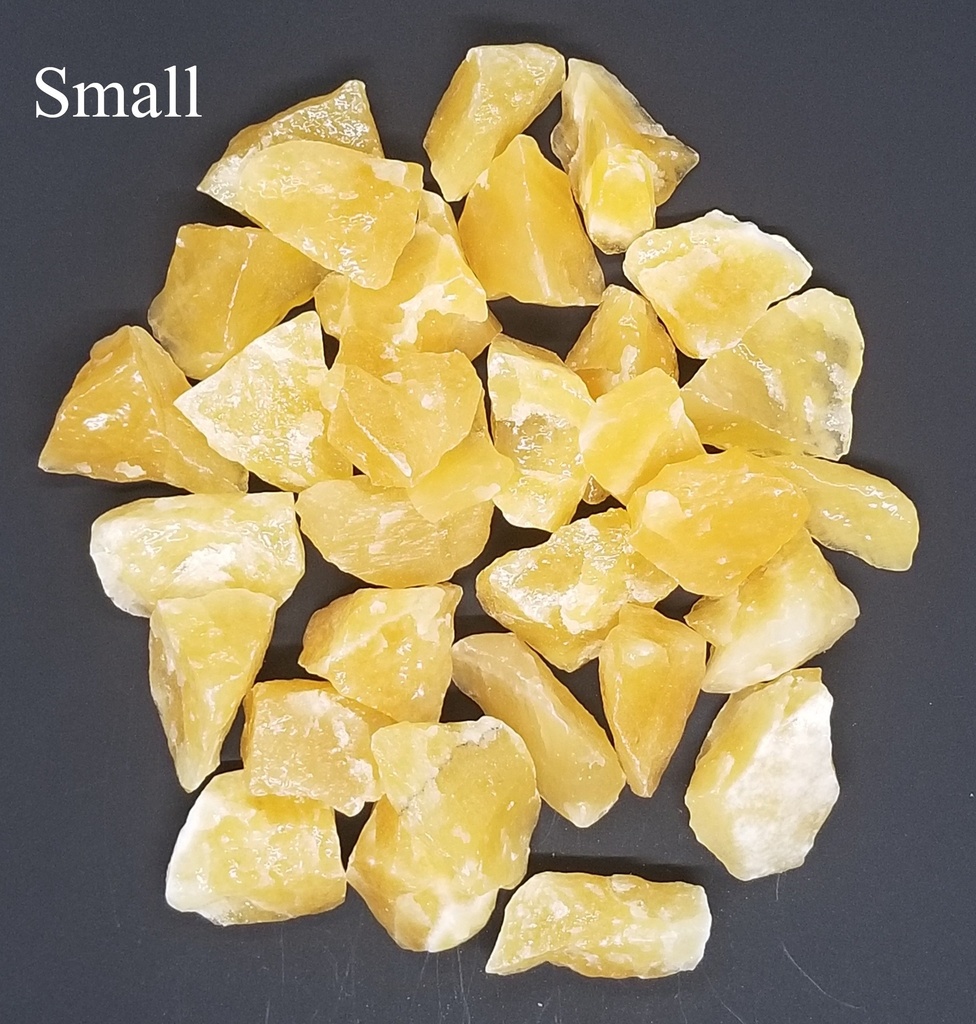 [3209220102] Orange calcite - Rough