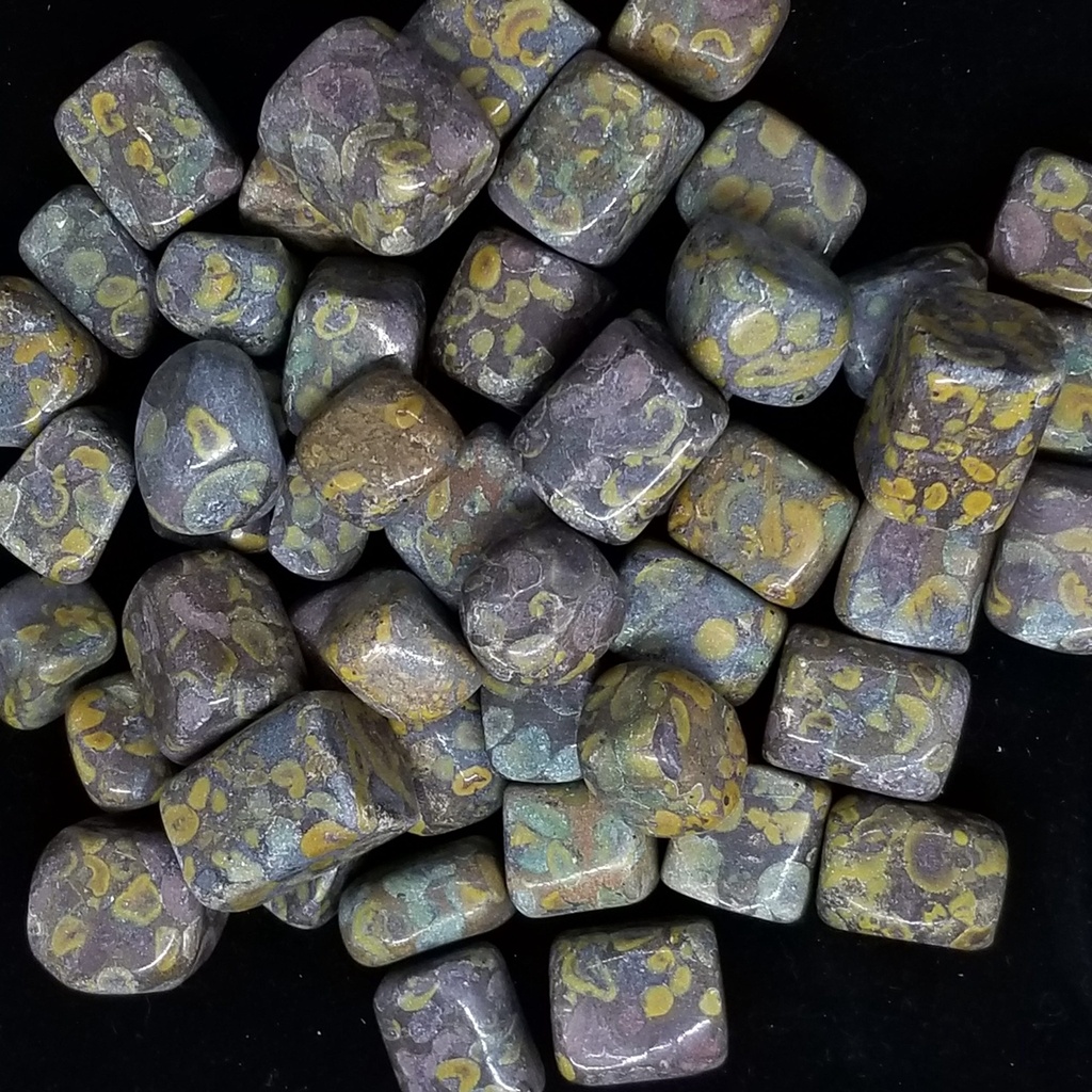 [32091350202] Flower Jasper, tumbled