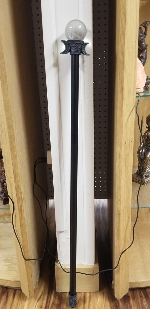 [1729123601] Pentagram Walking Cane w/ LED Light