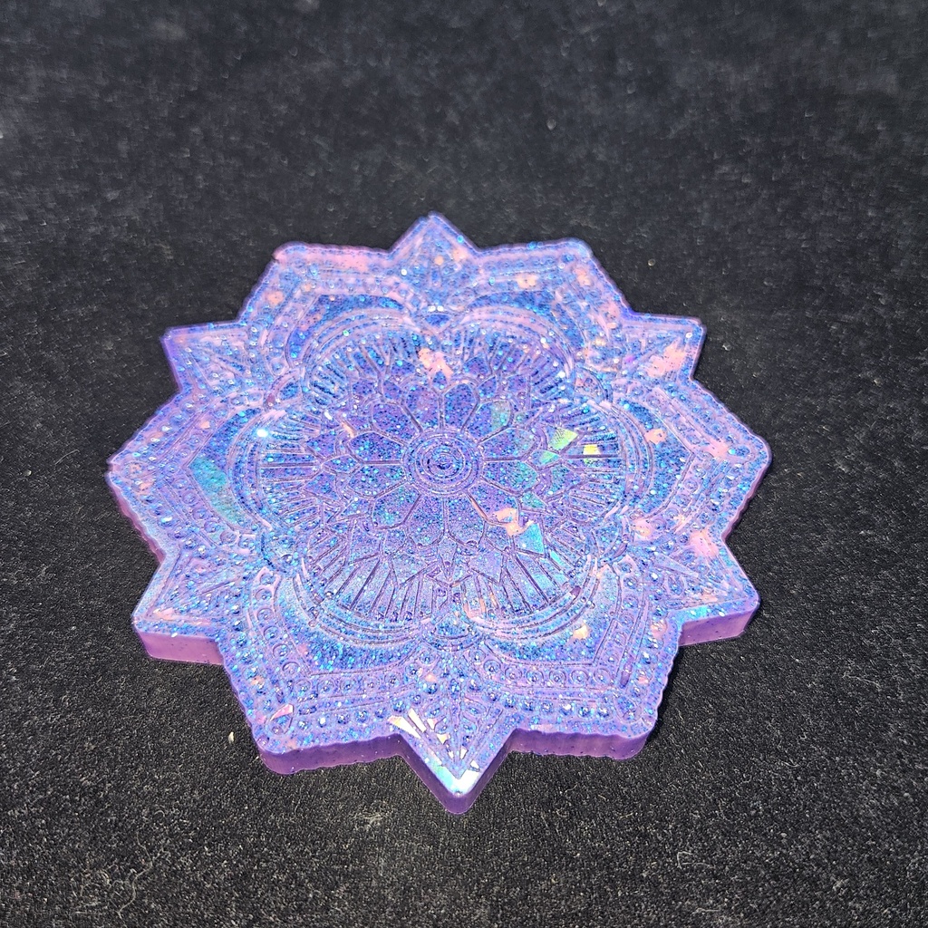 [11608] Celestial Prism Mandala Coaster