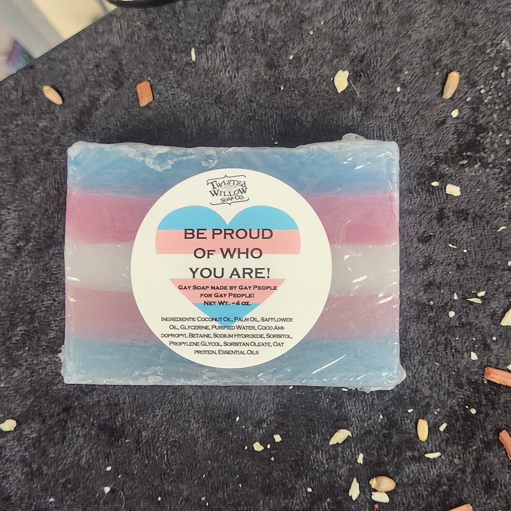 [10700] Twisted Willow Transgender Pride Bar Soap