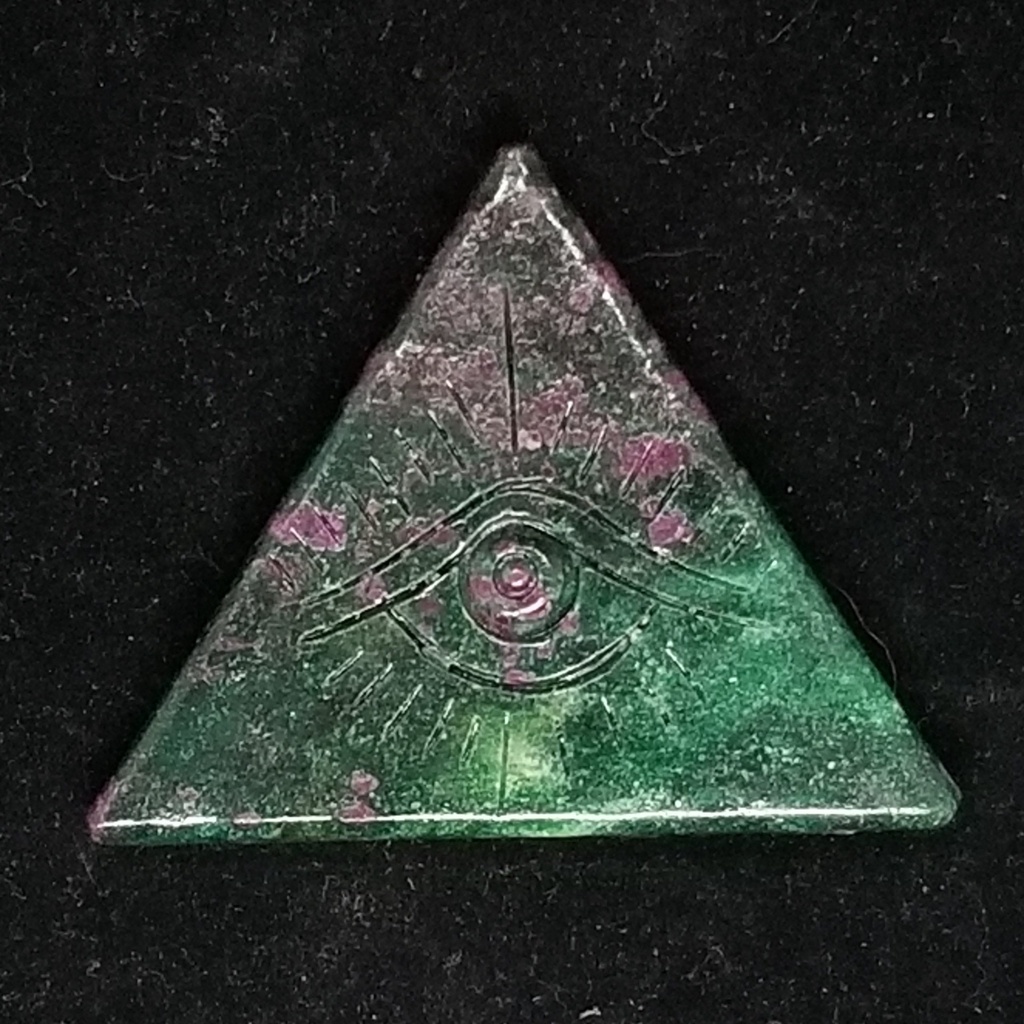 [30091003703] Ruby Kyanite All-Seeing Eye