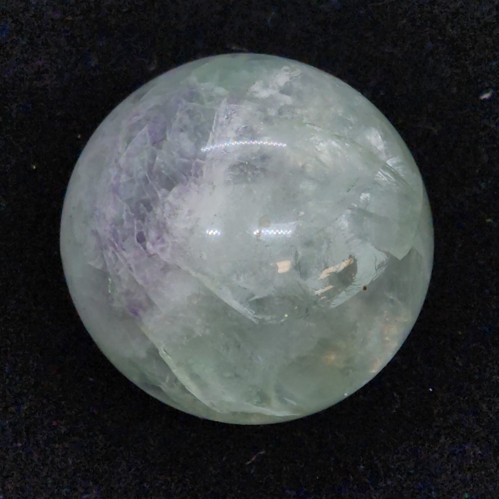 [5309261722] Fluorite Sphere (light)