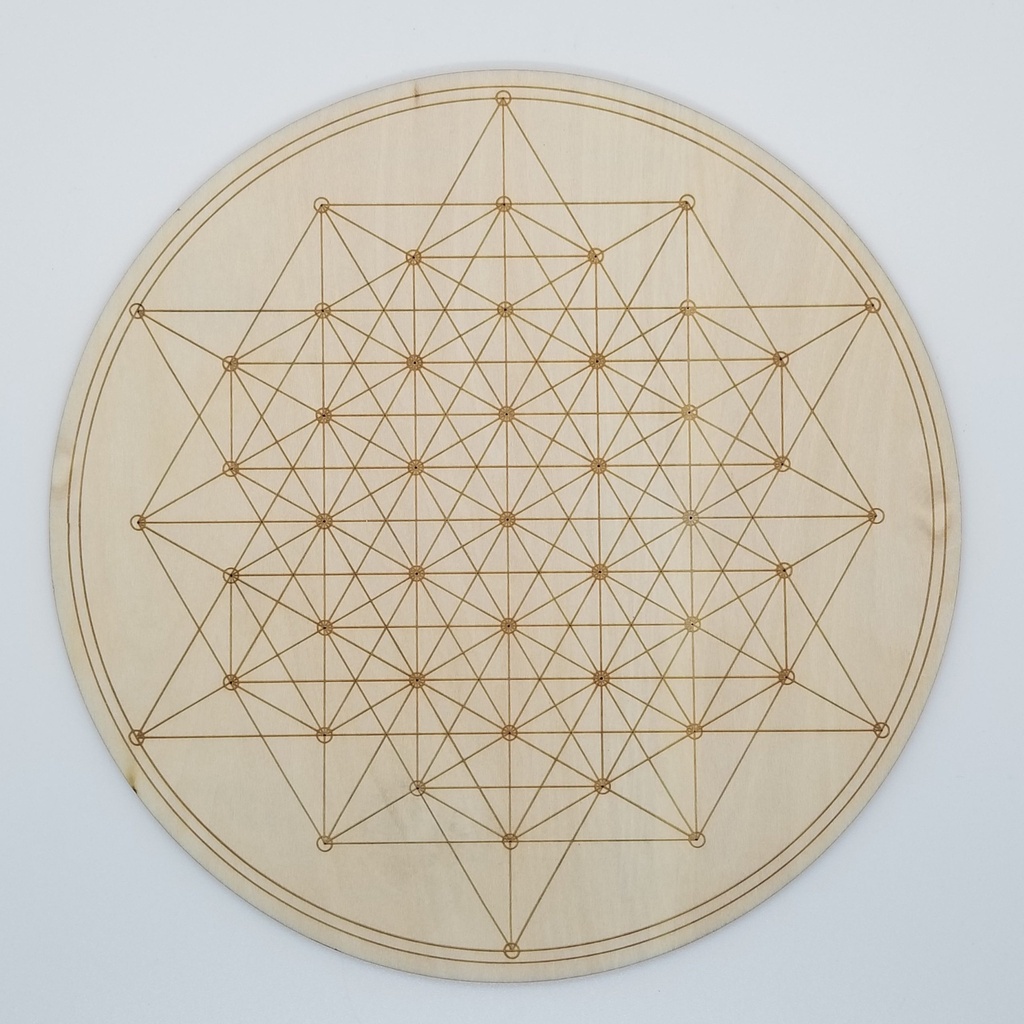 [3016020807] Hexagonal Crystal Grid