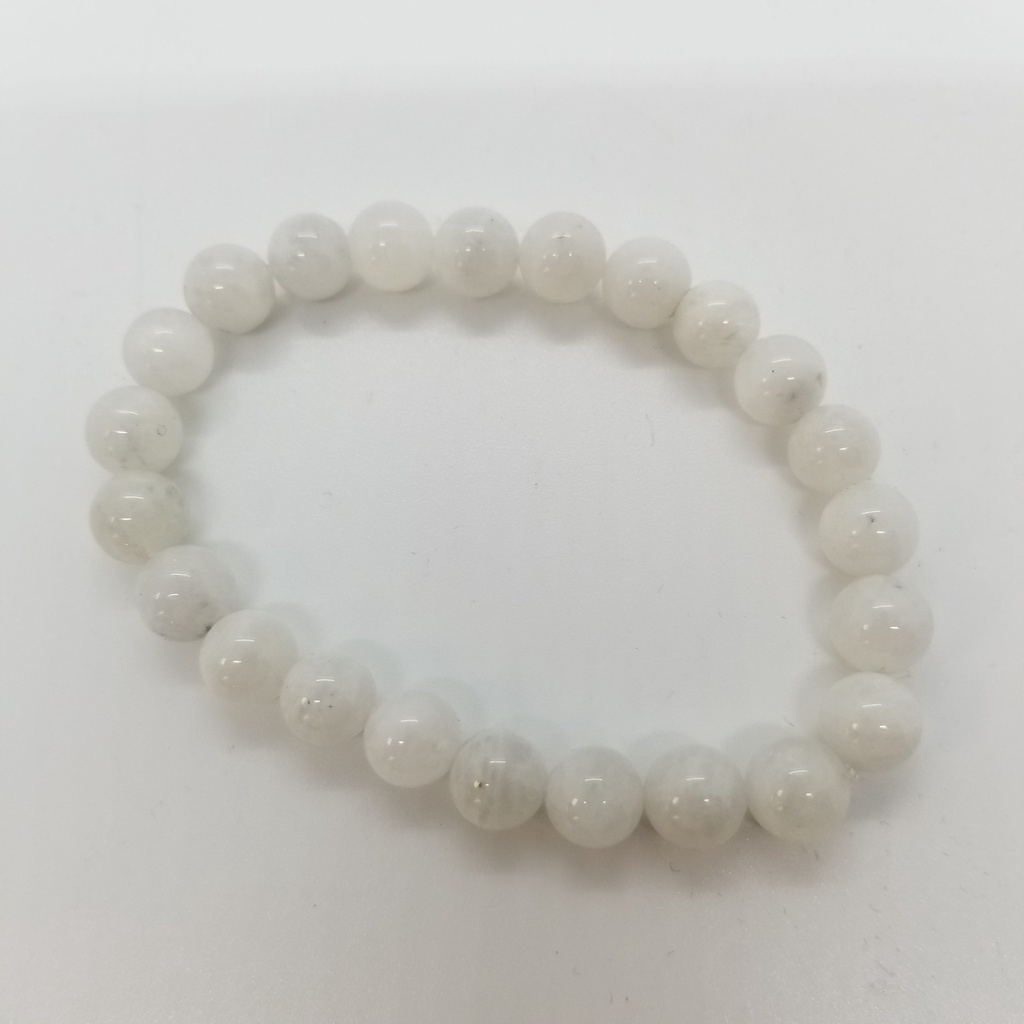 Rainbow Moonstone Bracelet 7 mm