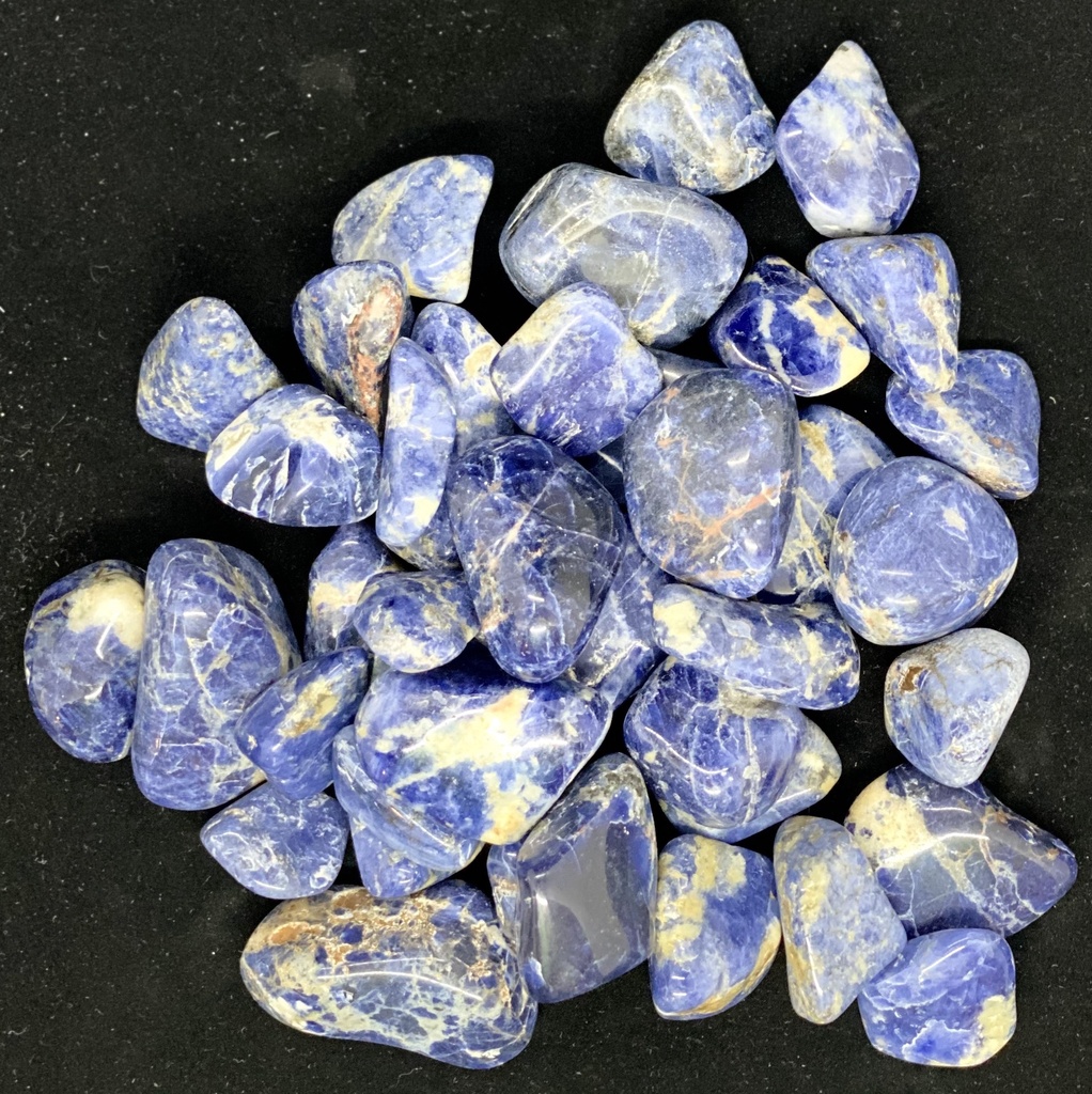 [120908029999] Sodalite Tumbles