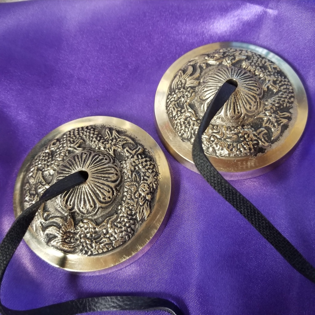 [6981] Tibetan Cymbals 3"