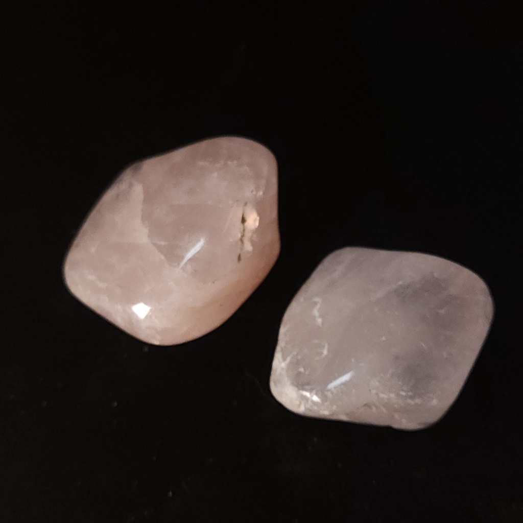 Rose Quartz Palm Stones
