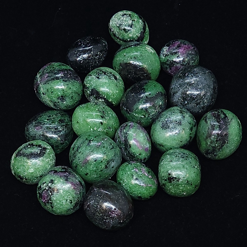 [10242] Ruby Zoisite, tumbled