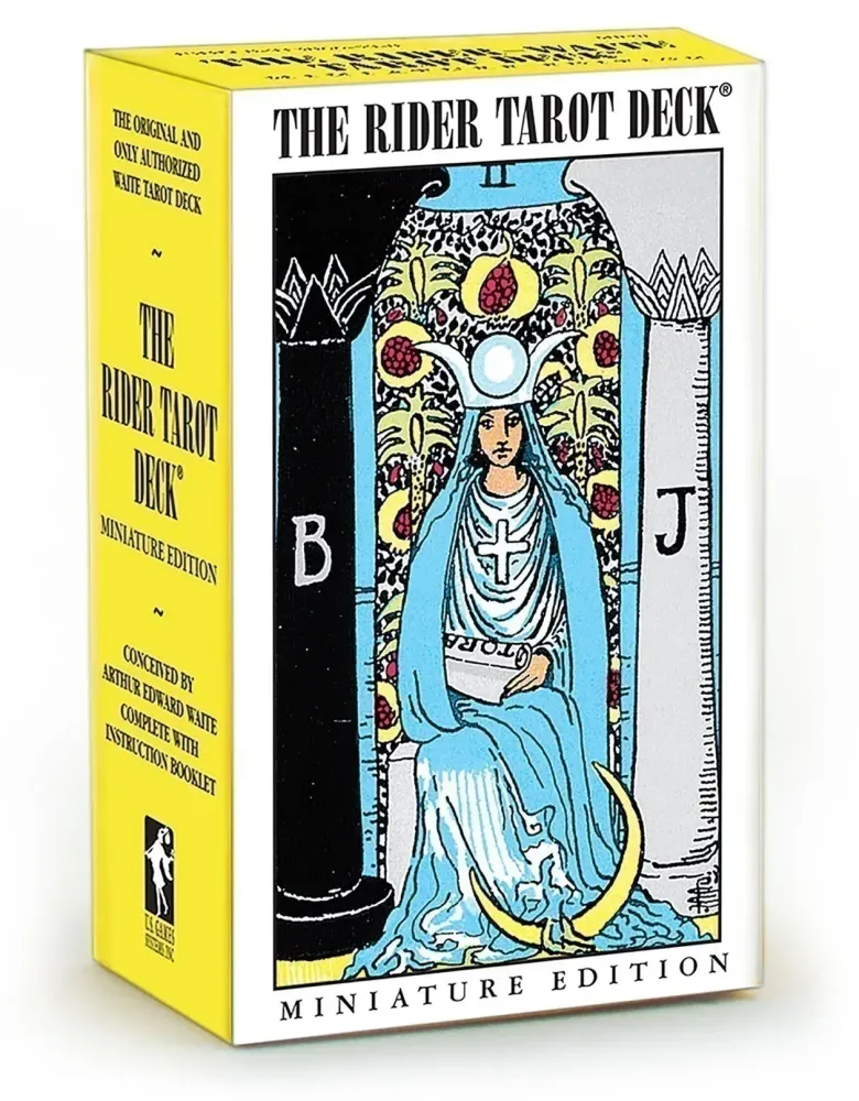 [2103866597] Miniature Rider-Waite Tarot