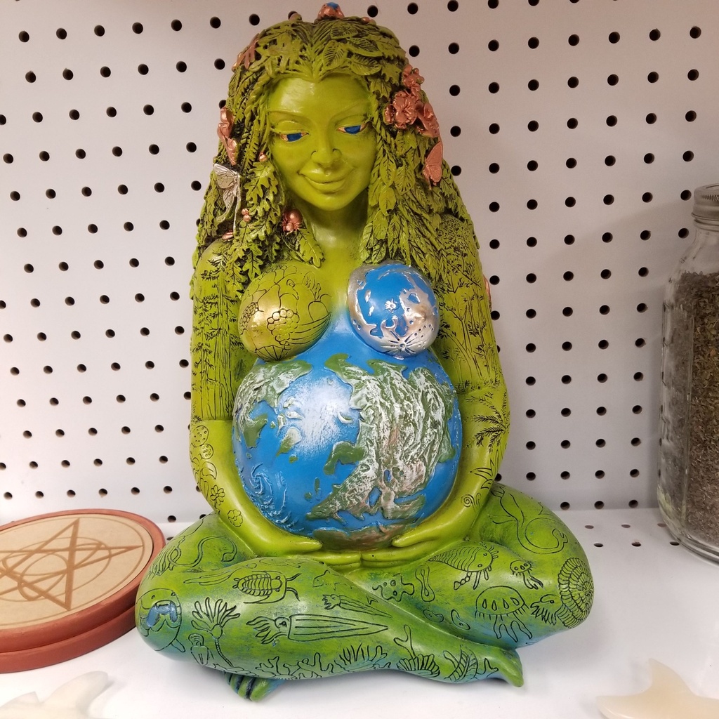 Millennial Gaia statue 12"