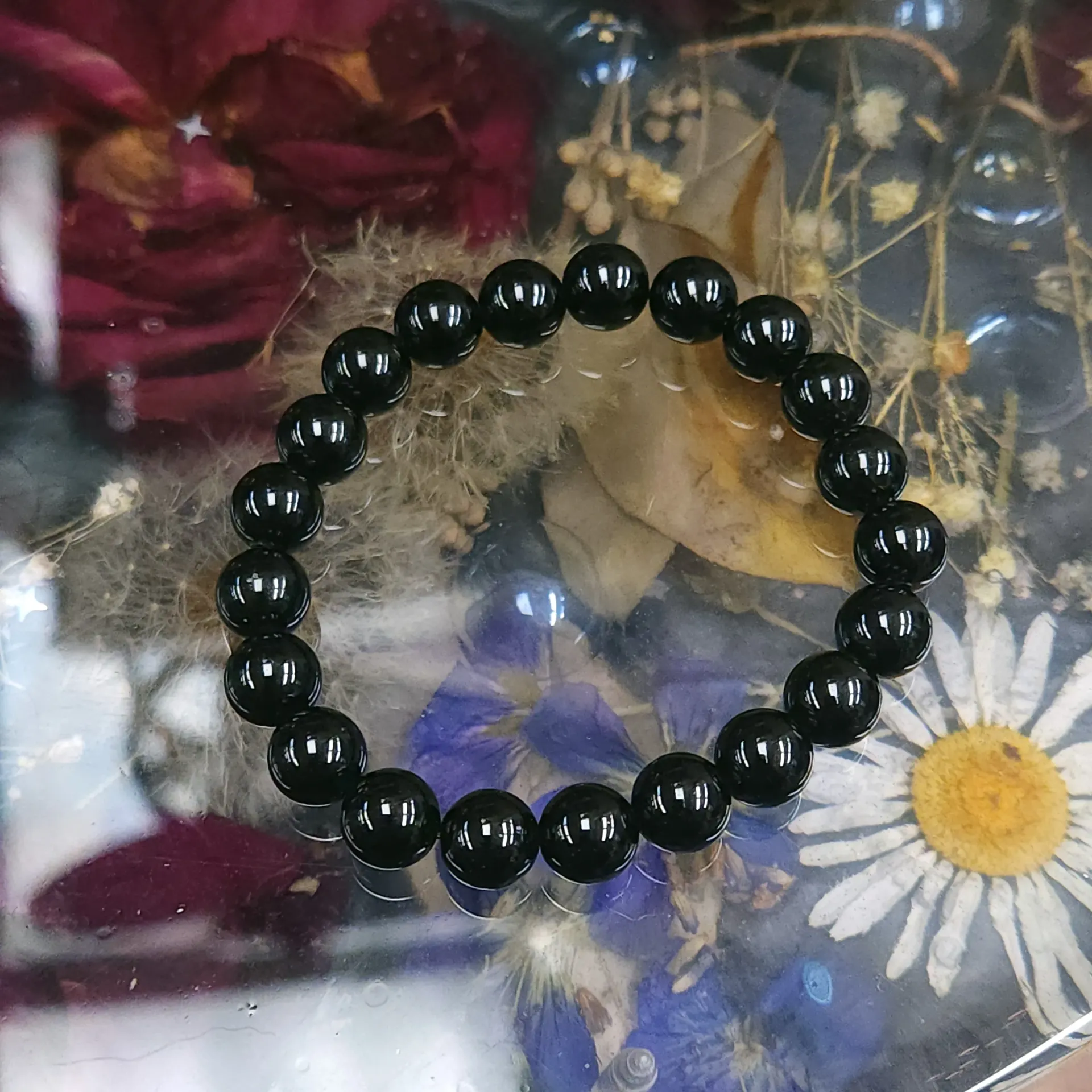 [30814] Obsidian Bracelet 8 mm