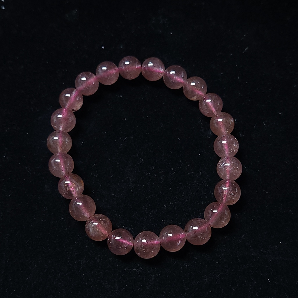 [03253] Strawberry Quartz Bracelet