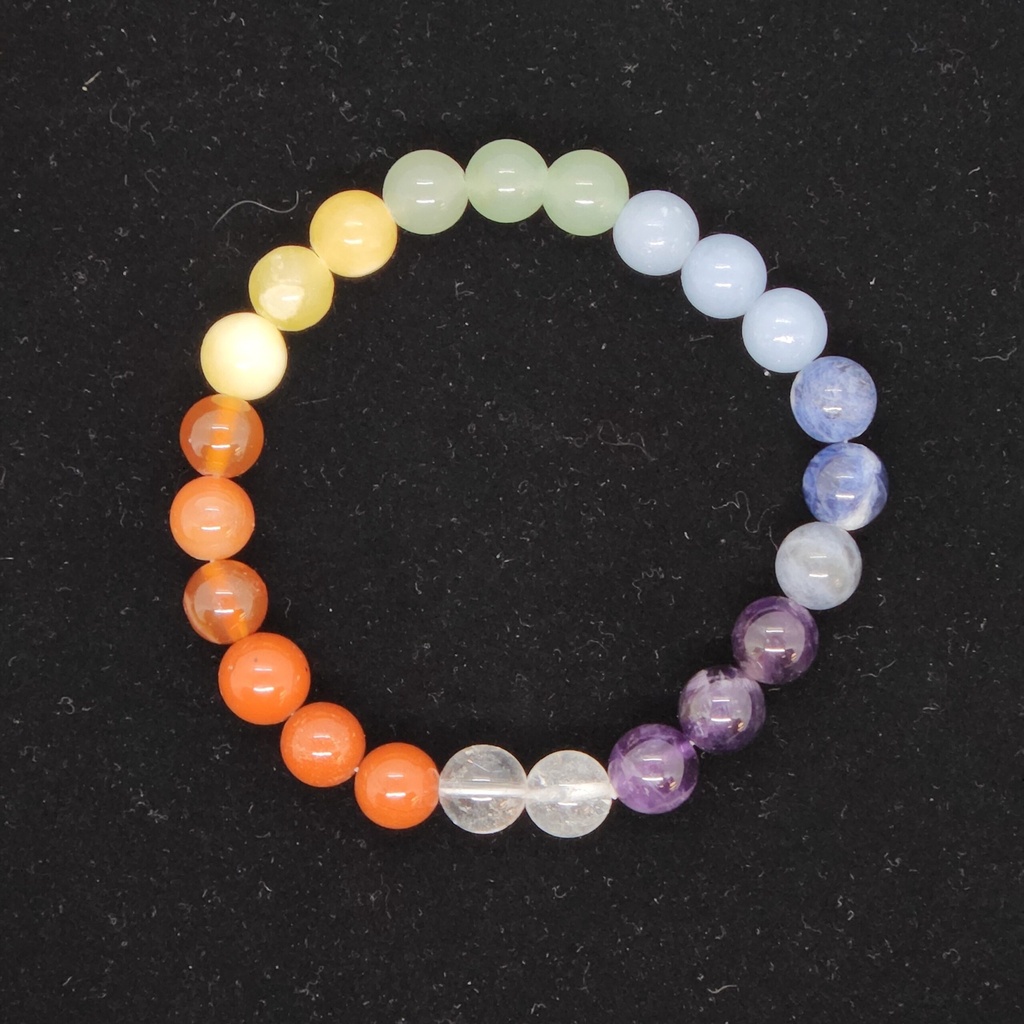 [3215021012] Chakra Bead Bracelet