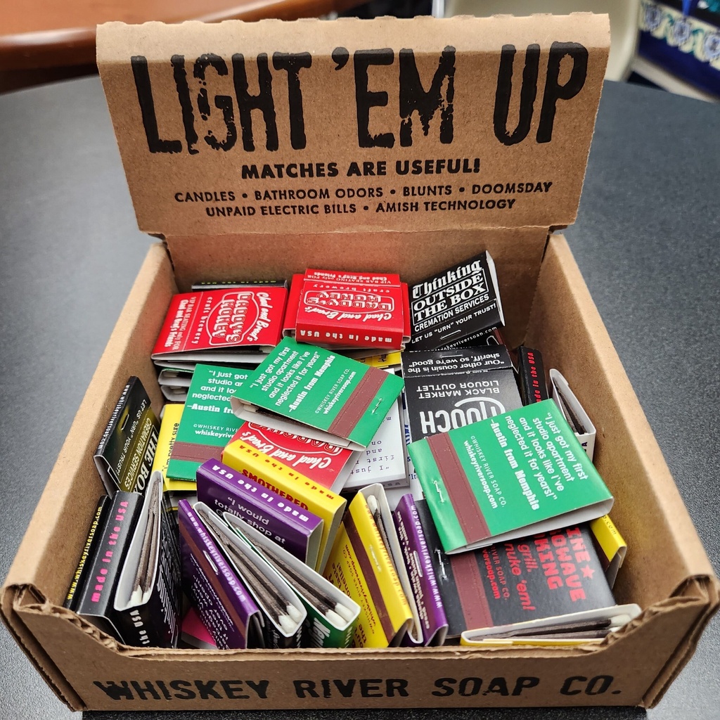 [5905012018] Light 'Em Up Matchbooks