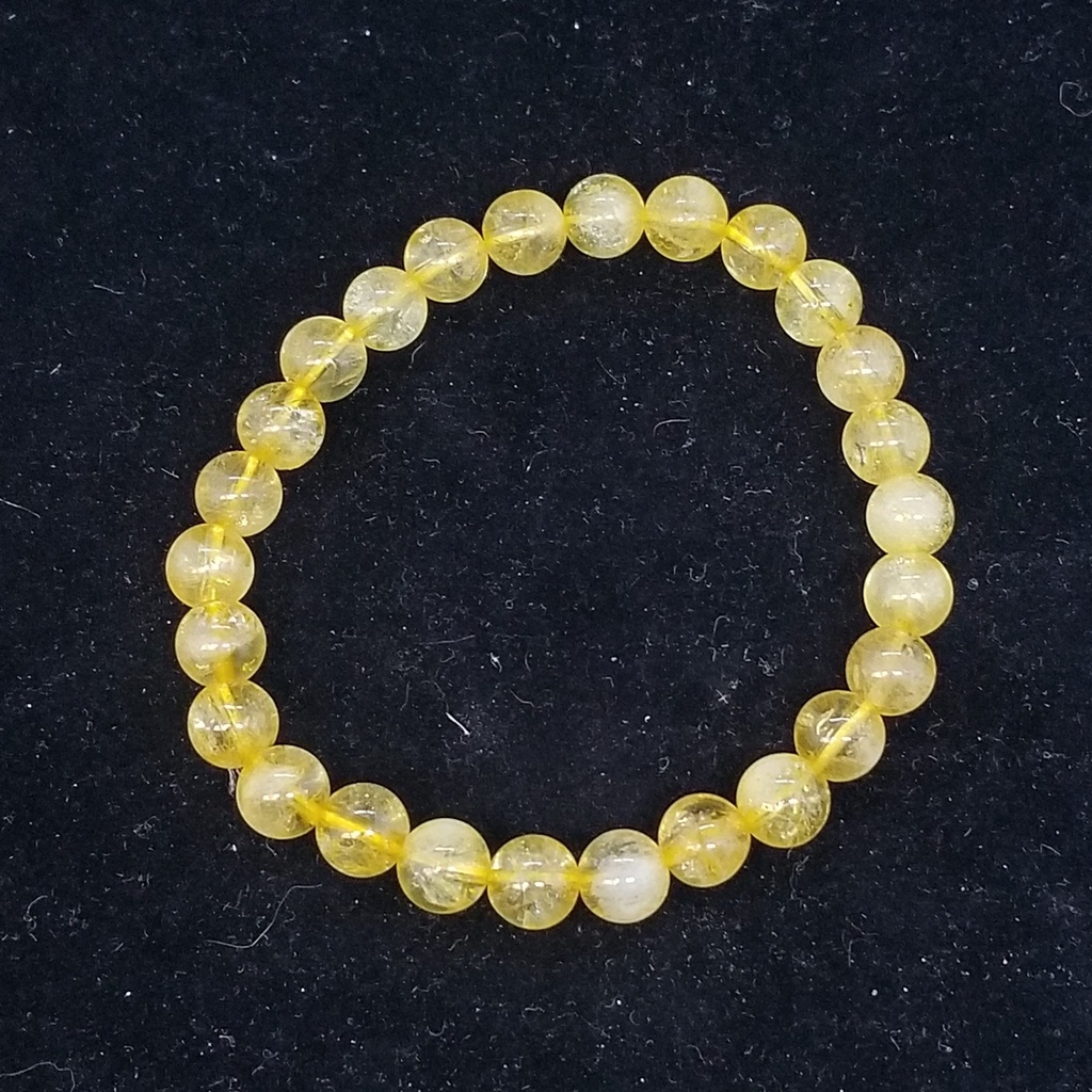 [30744] Citrine Bracelet 7 mm