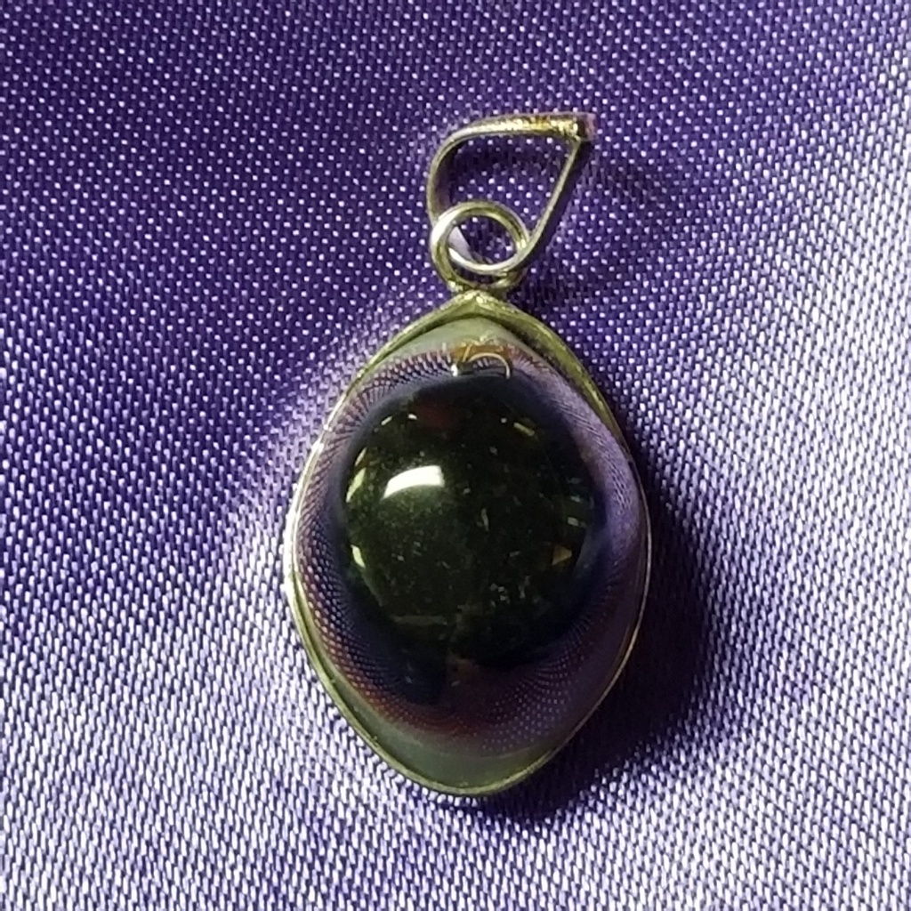 [121504030173] Third Eye Agate Pendant